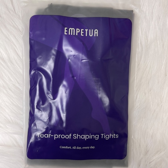 Empetua Tear-Proof Shaping Black Tights Women Size 3XL - Picture 6 of 7